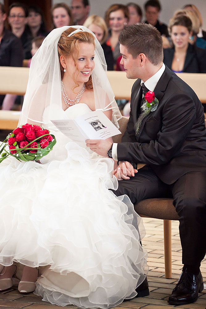 Isa und Jan, begleitet vom Hochzeitsfotografen in Kamen