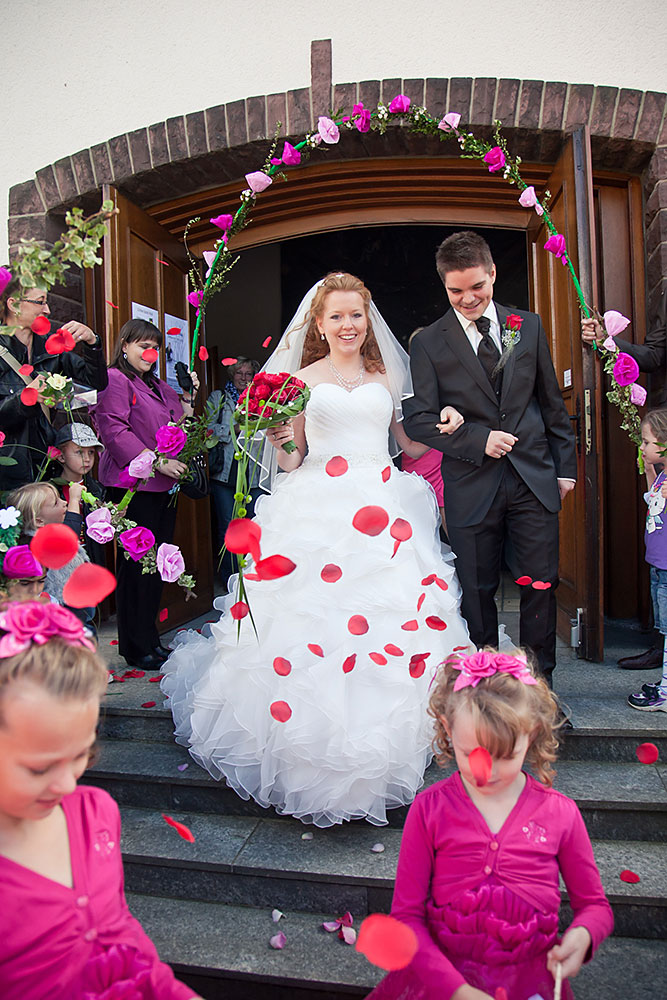 Isa und Jan, begleitet vom Hochzeitsfotografen in Kamen