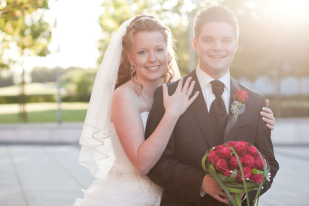 Isa und Jan, begleitet vom Hochzeitsfotografen in Kamen