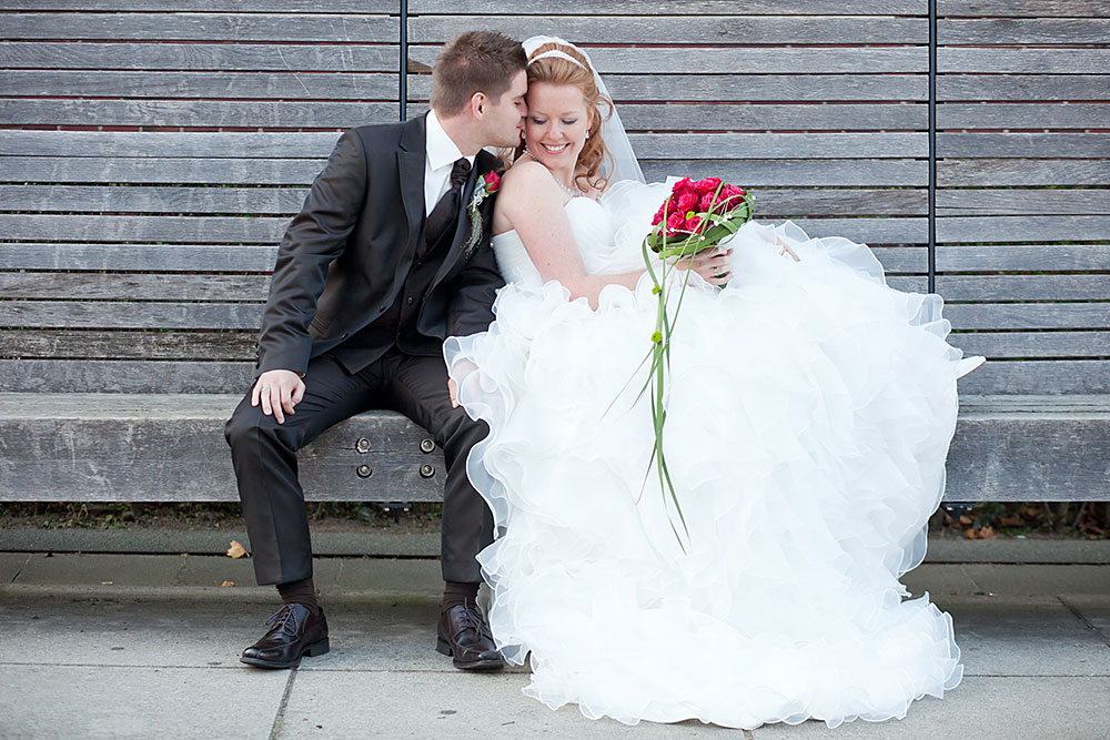Isa und Jan, begleitet vom Hochzeitsfotografen in Kamen