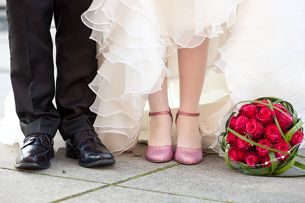 Isa und Jan, begleitet vom Hochzeitsfotografen in Kamen